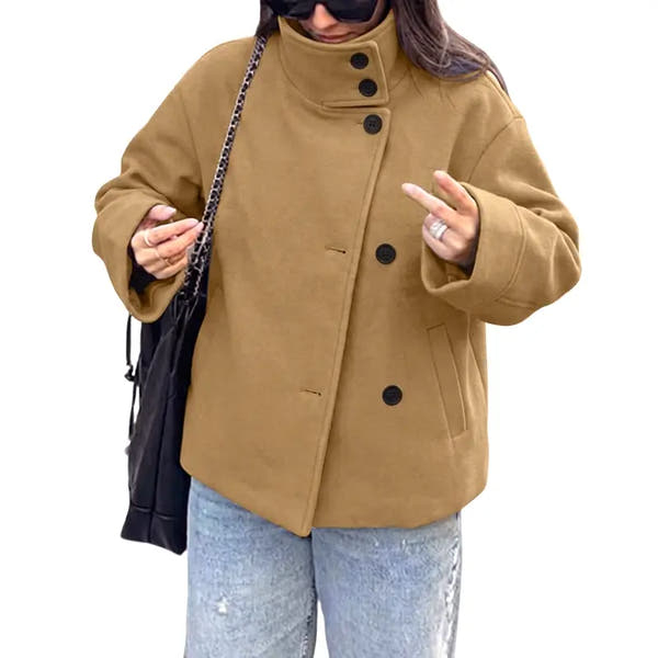 Alerion™ - Oversized Stand Collar Coat