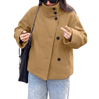 Alerion™ - Oversized Stand Collar Coat