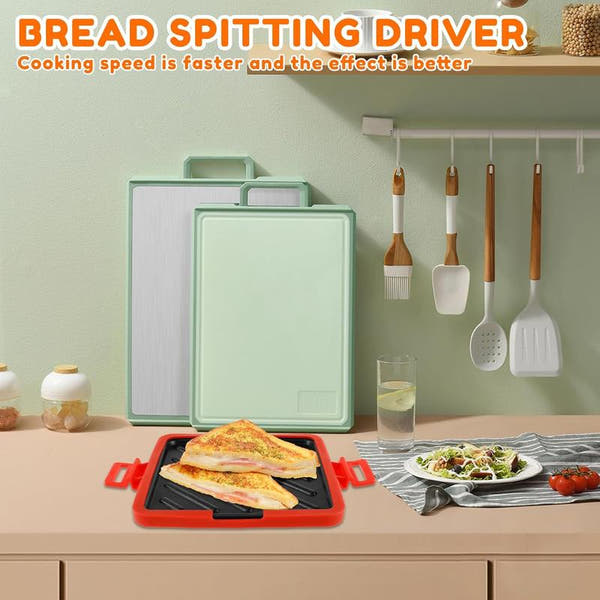 Toastiva™ - Microwave Sandwich Baking Tray