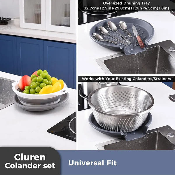 Alerion™ - Collapsible Colander Set