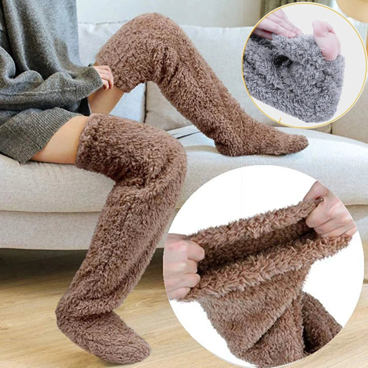 Alerion™ - Cozy Thigh High Socks