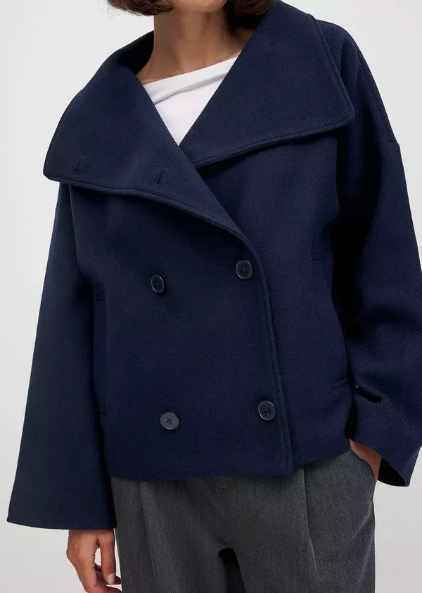 Alerion™ - Oversized Stand Collar Coat