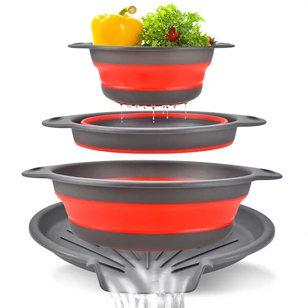 Alerion™ - Collapsible Colander Set