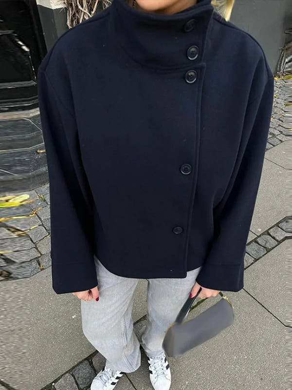 Alerion™ - Oversized Stand Collar Coat