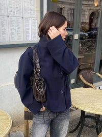 Alerion™ - Oversized Stand Collar Coat